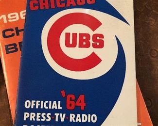 1964 Cubs Roster Book