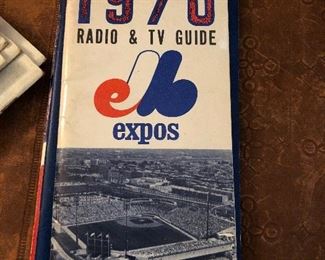 1970 Expos Booklet