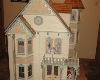 HUGE hand made doll house with furnishings                
           BUY IT NOW $ 985.00
