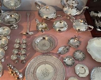 Sterling Silver Pieces - Whiting Sterling Tea/Coffee Service