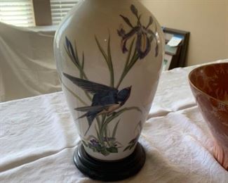 Kutani Bowl and Franklin Porcelain Vases