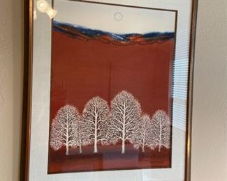 Beth McAninch Mesa and Winter Trees