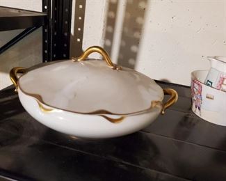 lots of China and serving pieces