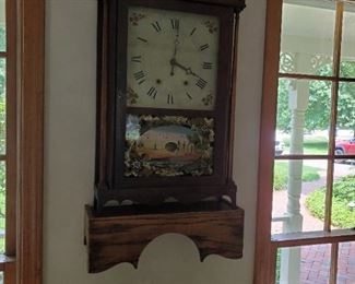 this clock has wood gears