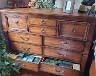 Solid Oak Dresser