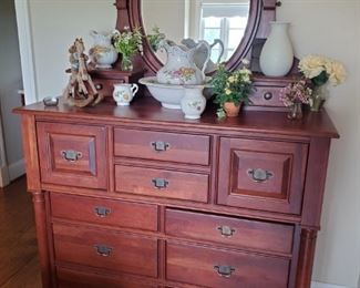 Stunning Dresser with Mirror