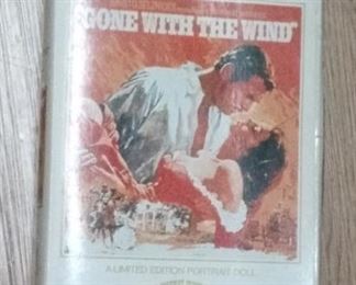 Box of 50th Anniversary Gone With The Wind Barbie as Scarlett O'Hara