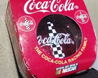Coca Cola Nascar Racing Bill Elliot Hologram Christmas Ornament.  New in Box