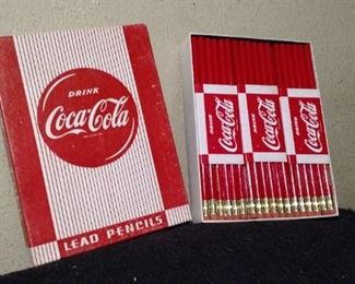 Vintage Coca Cola #2 Lead pencils in box, never used