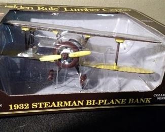 Vintage 1932 Stearman Bi-plane in original Box
