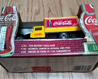 1/43 1930 Coca Cola Delivery Truck Bank