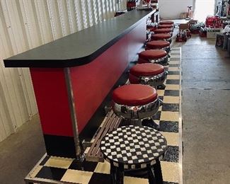 The “ole” Soda Fountain…obtained when the High End Department Store Loveman’s closed, Coke enthusiast and Collector right here in Chattanooga got this beauty and became a part of his Hugh coke Collection. 