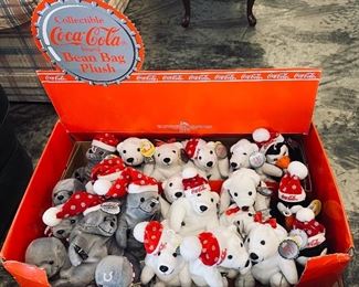 Coca Cola plush-Polar Bears, Seals and Penguins