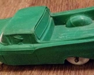 Rare, vintage Auburn Rubber Co Toy 1957 Ford Ranchero truck