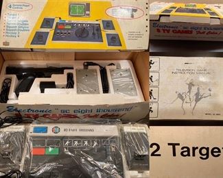 Vintage Hong Kong Kmart Electronic SC Eight Thousand TV Games with original Box & Instructions 