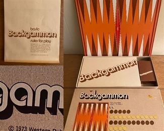 Whitman Backgammon 1973 Western Publishing Co. 