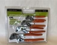 New Pittsburgh 4 Pc Tongue & Groove Joint Pliers