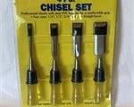 New 4 Pc Chisel Set