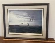 Mallards At Round Lake John Dearman Print Signed