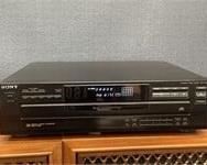 Vintage Sony 5 Disc CD Player Ex-Change System
