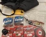 Tote Full Fishing String And Some Accessories 