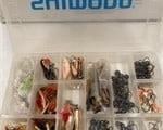 Container Full Jigs Lures Weights Hooks 