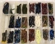 plastic lures lizards craws worms 