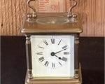 vintage carriage clock made in france 