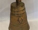 antique arabic middle east brass bell