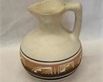 NAVAJO SIGNED POTTERY HANDLED JUG
