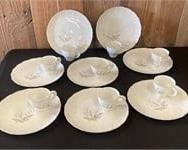KAYSONS CHINA GOLDEN RHAPSODY 16 PCS LUNCHEON SETS
