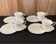 SET OF 4 ENGLISH TEA & BISCUITS