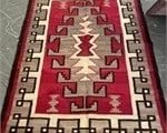 ANTIQUE HANDMADE NAVAJO RUG GOOD CONDITION
