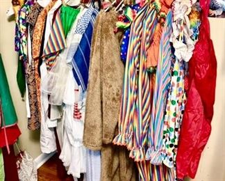 Vintage costumes and accessories
