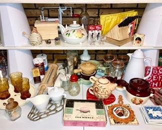 Misc. kitchen collectibles