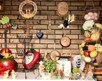 Misc. kitchen collectibles