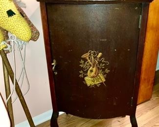 Vintage record cabinet 
