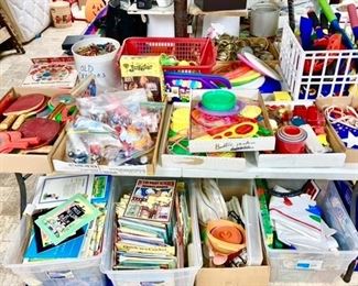 Vintage toys, books, etc.