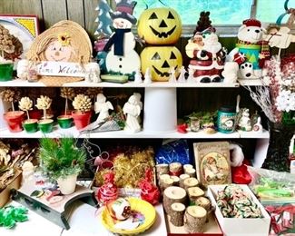 Misc. holiday decor