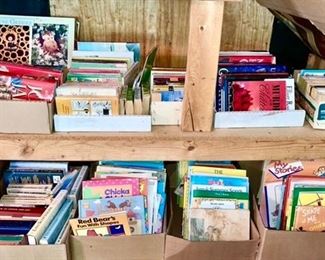 Many vintage & modern adult & kid's books