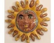 $16.00......................Ceramic Sun From Mexico Diameter is 11.5”