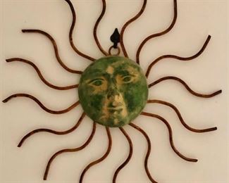 $25.00....................Copper Sun From Mexico 16” diameter 