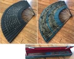 $20.00..............Pair of Oriental Fans From China,  A gift to Grazia from Piero’s brother who bought it during a trip to China, circa 2015
21”W x 12”H