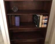 CLEARANCE !  $15.00 NOW, WAS $40.00...............Bookcase 29.5”L x 11”W x 48”H