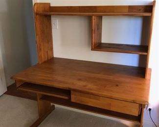 HALF OFF!  $37.50 NOW, WAS $75.00...................Desk: Purchased in Rochester, MN, circa 1998
47.5”L x 28”W x 55”H