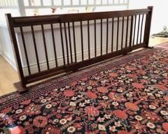 $40.00.......................Free Standing Wood Pet Gate 21”H; closed: 42”3/4”L, fully extended: 66.5”L
Light and easy to move or store, works well with small dogs, not safe for kids