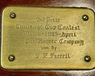 Prize Plaque 