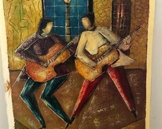 HALF OFF!  $10.00 NOW, WAS $20.00 ......................Unframed Painting