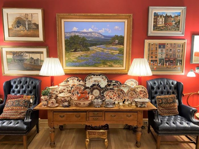 William Slaughter - "Panorama of Texas" 36 x 48 Oil on Canvas - Highest bid over $15,000 accepted