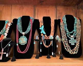 Yes….turquoise, coral, sterling!